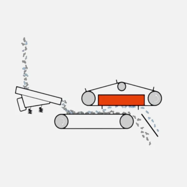 Over Band Magnetic Separator