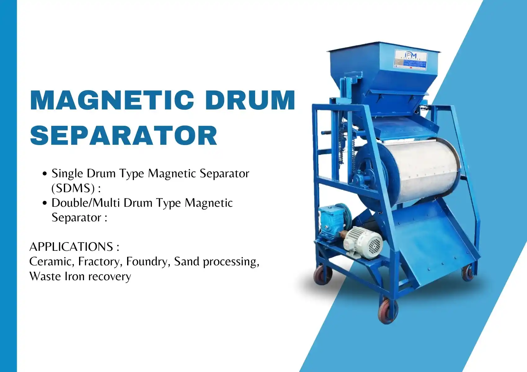 magnetic drum separators