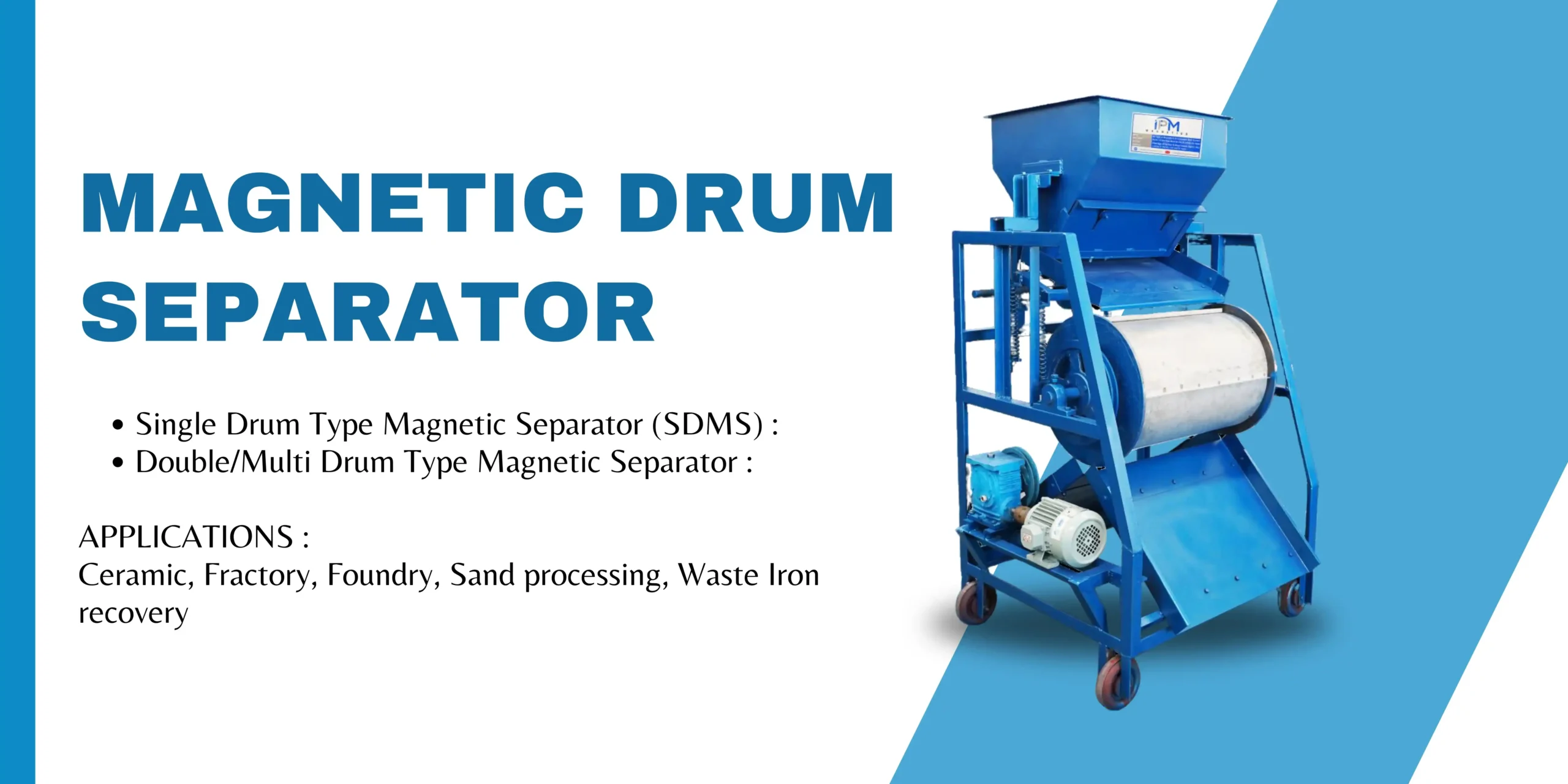 magnetic drum separators